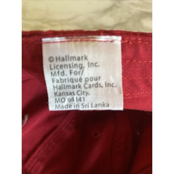 Grandpa Security System Always There Humor Hallmark Adjustable Strapback Hat Cap - Picture 6 of 7